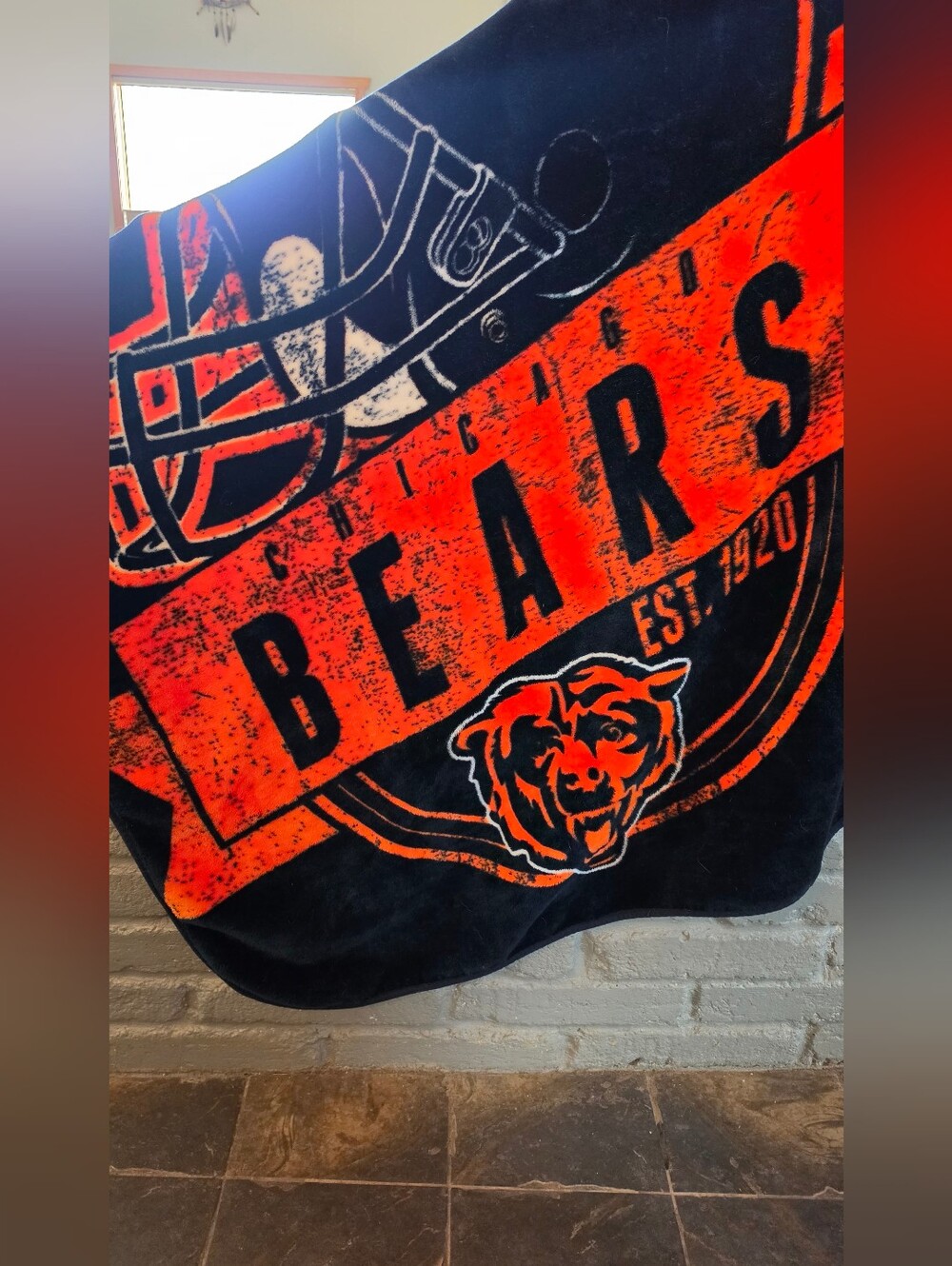 Official NFL Chicago Bears Fleece Throw Blanket 50"x60" The Northwest Co